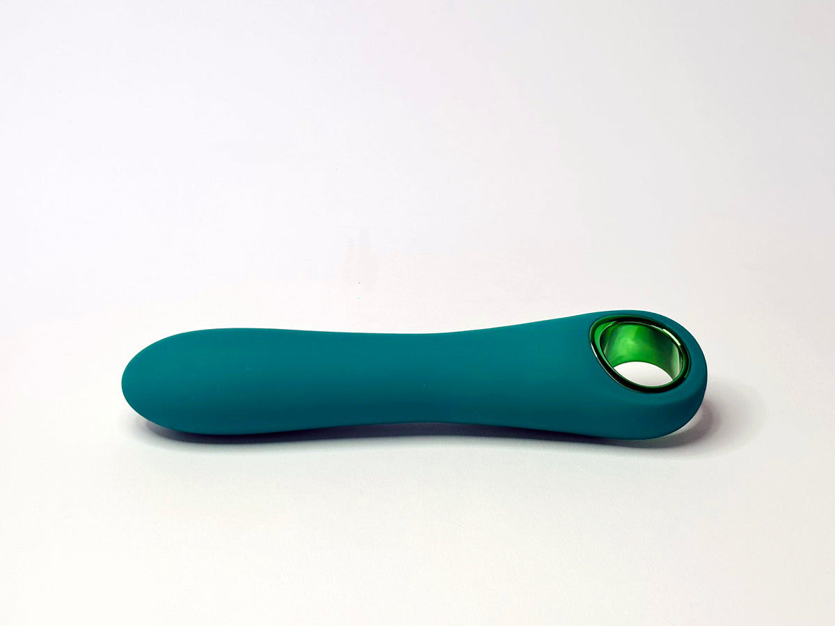 Vibrator – Emerald Pulse – Vibrierender Silikonstab