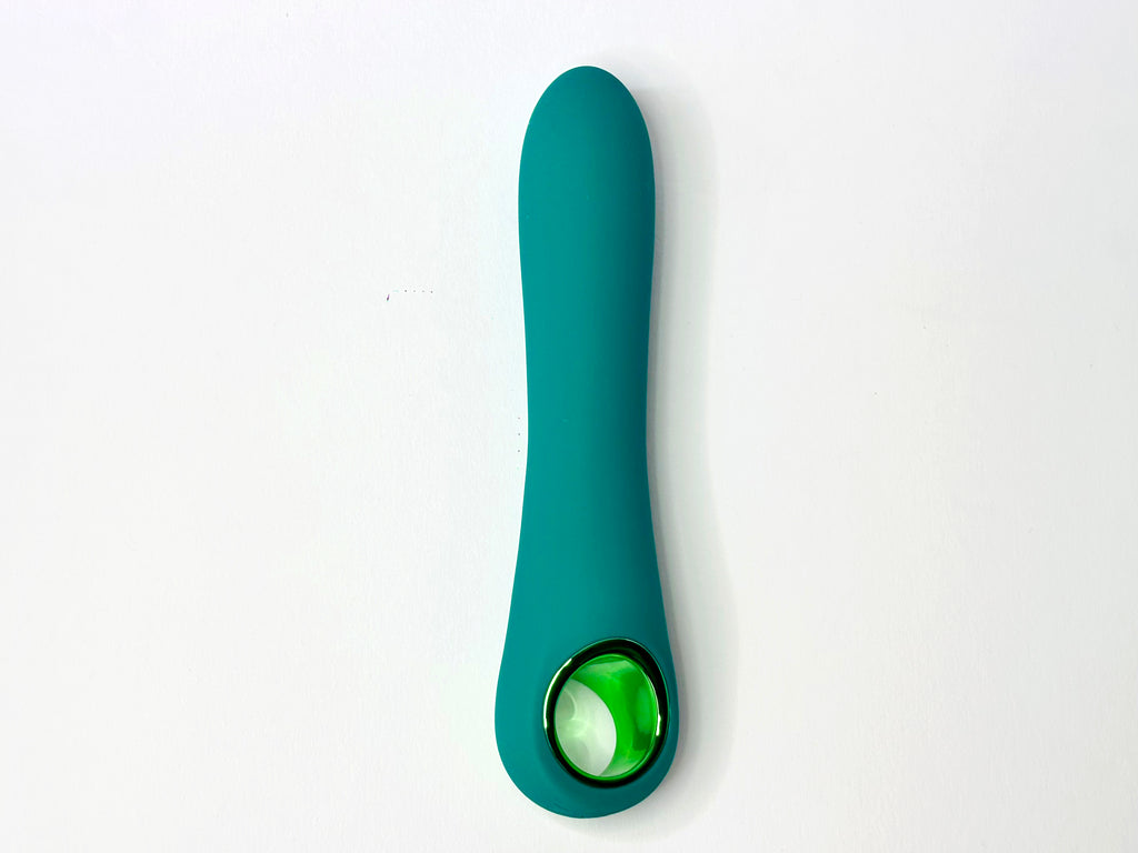 Vibrator - Emerald Pulse - Vibrating Silicone Wand